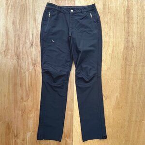 REI Women’s Dark Gray Mid Rise Nylon Blend Outdoors Hiking Pants sz 10
